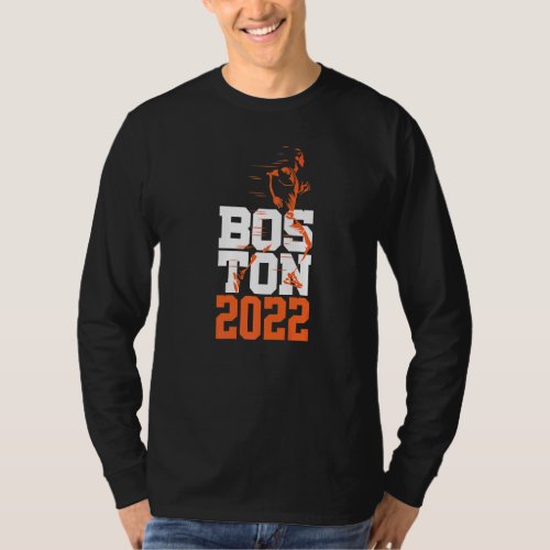 Boston 2022 Marathon Training  Qualified T_Shirt