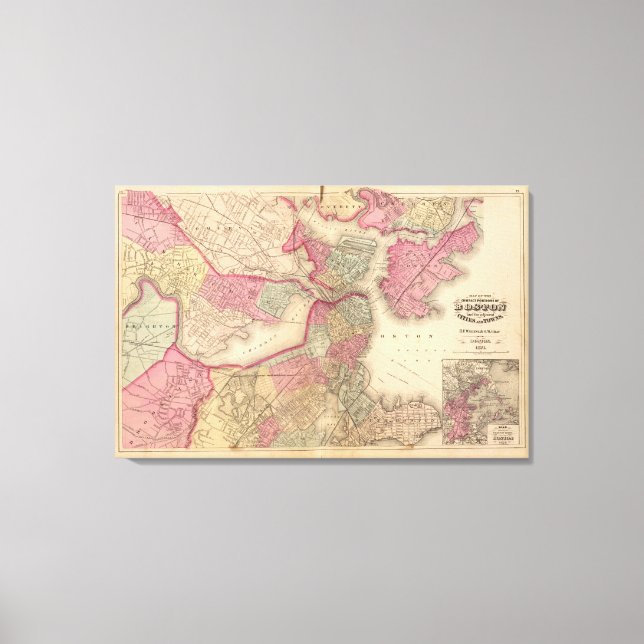 Boston 2 canvas print (Front)