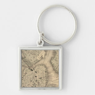 Boston 3 keychain