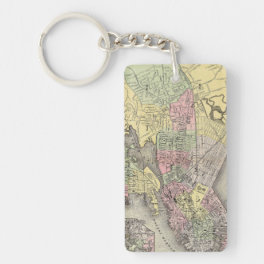 Boston 3 keychain