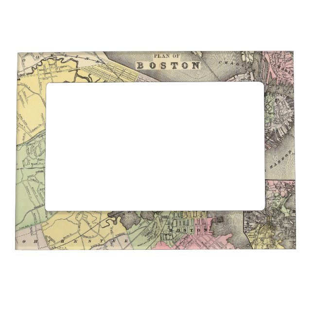 Boston 3 magnetic photo frame (Front)