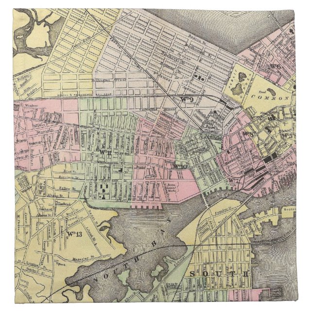 Boston 3 napkin (Front)