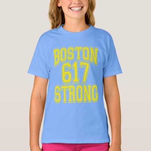 Boston 617 Strong T_Shirt