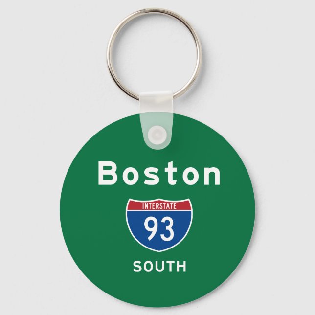 Boston 93 keychain (Front)