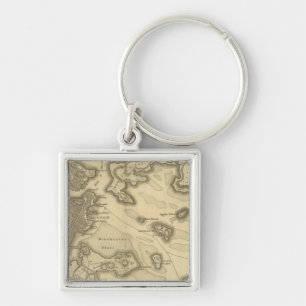 Boston and Its Environs Keychain