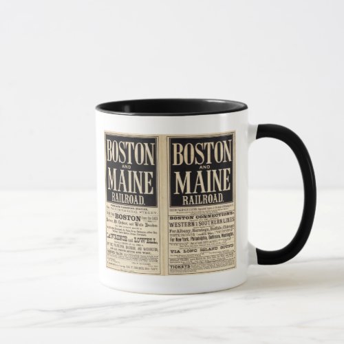 Boston and Maine Railroad Mug