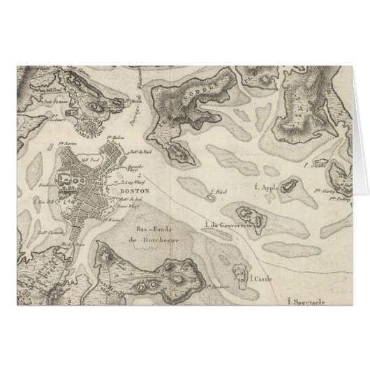 Boston and Surrounding Area Cards (Front Horizontal)