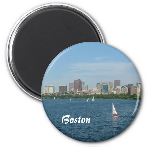 Boston and the Charles River Magnet