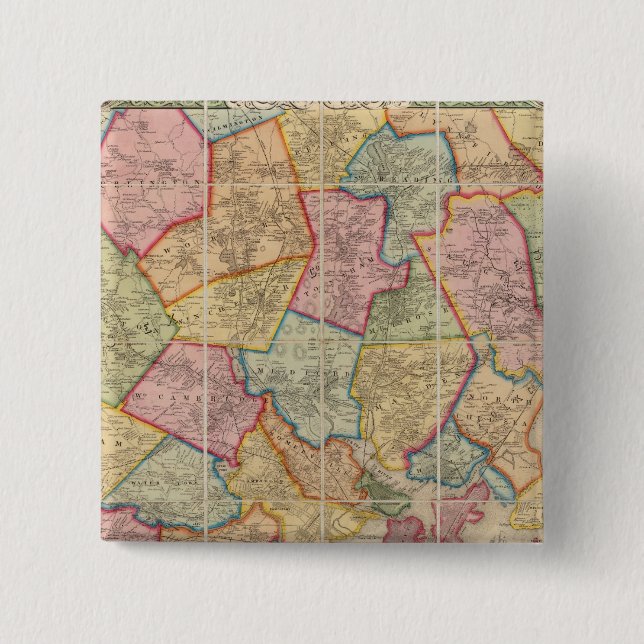 Boston and vicinity button (Front)