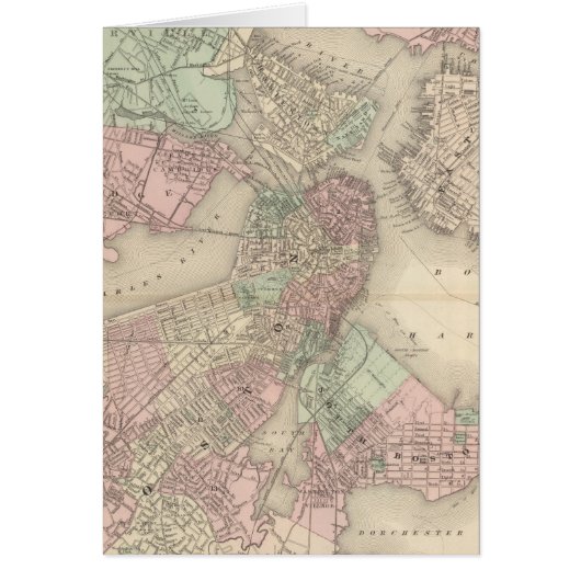 Boston and Vicinity Cards (Front)
