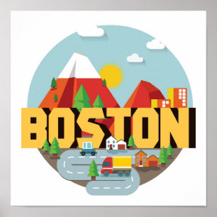 Boston As A Destination Poster