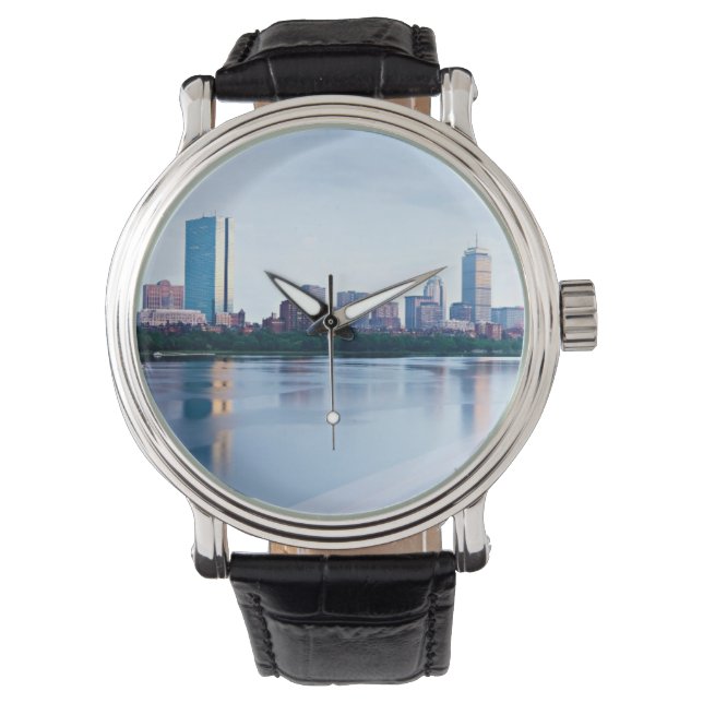 Boston Back bay across Charles River Watch (Front)