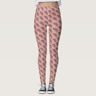 Boston Baked Beans MA Massachusetts Foodie Print Leggings