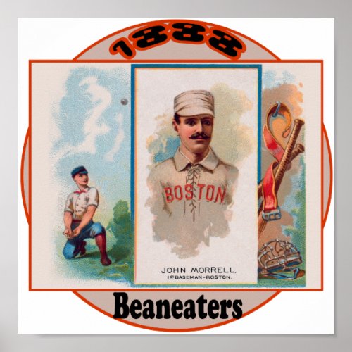 Boston Beaneaters Poster