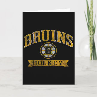 Boston Bruins Vintage Hockey Dark Heather  Card