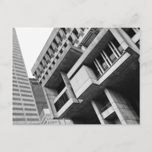 Boston Brutalist Postcard