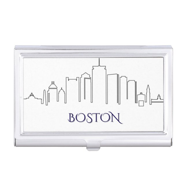Boston Business Card Holder (Front)
