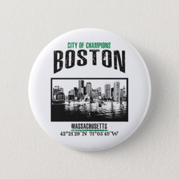 Boston Button by KDRTRAVEL at Zazzle