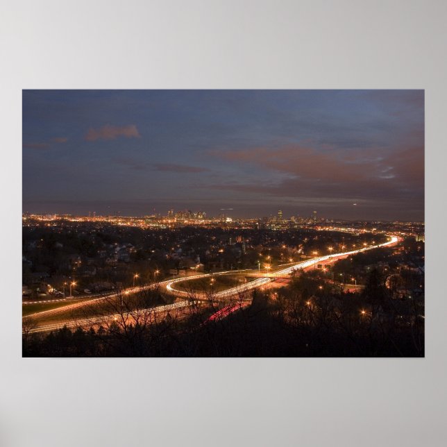 Boston by Night Poster (Front)