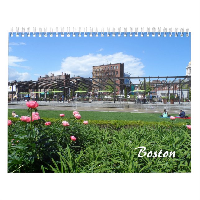 Boston  calendar (Cover)