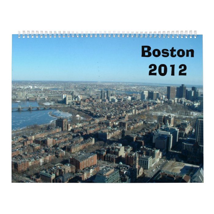 Boston Calendar 2012