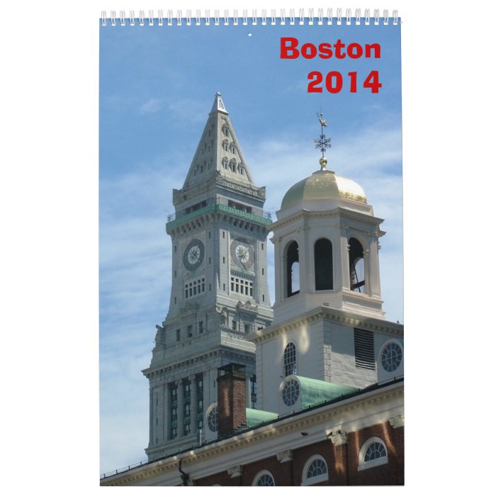 Boston Calendar   2014