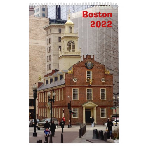 Boston Calendar _ 2022
