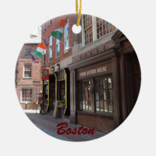 Boston Ceramic Ornament