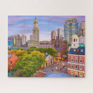 Boston City Buildings Massachusetts USA Jigsaw Puzzle