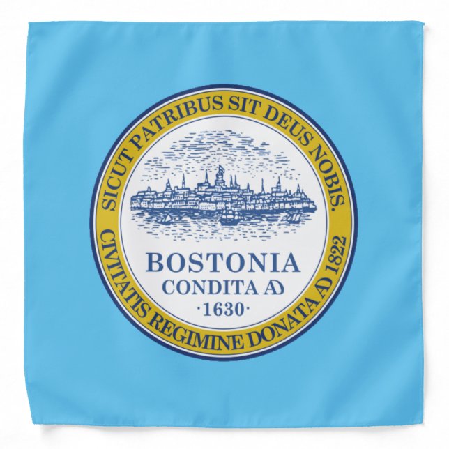 Boston City flag Bandana (Front)