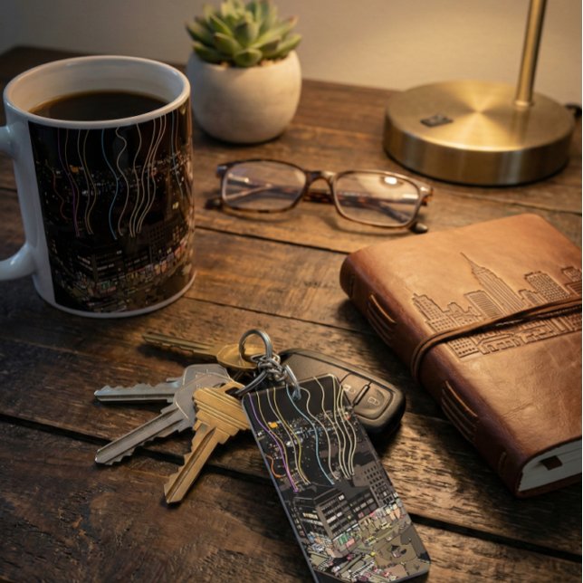 Boston City Lights Keychain (Creator Uploaded)