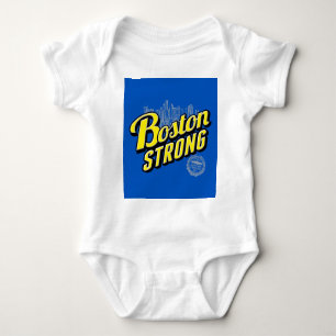 Boston City Strong Remembers on Blue Baby Bodysuit