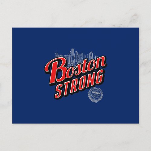 Boston City Strong Remembers Postcard