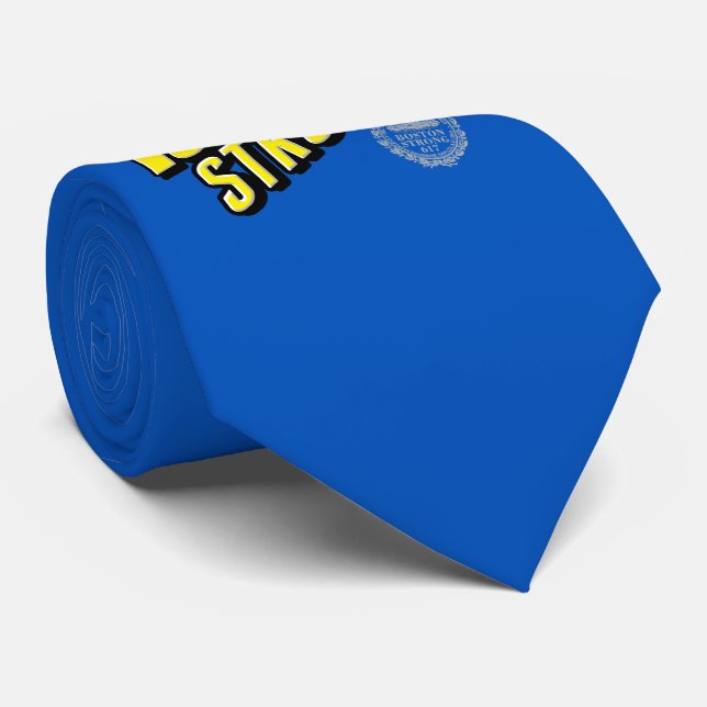 Boston City Strong Remembers Tie (Rolled)