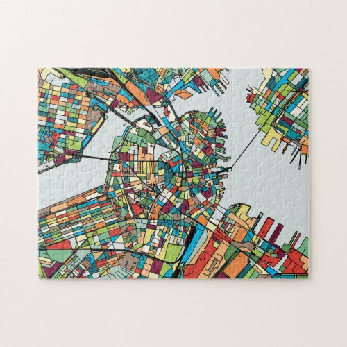 Boston City USA Jigsaw Puzzle