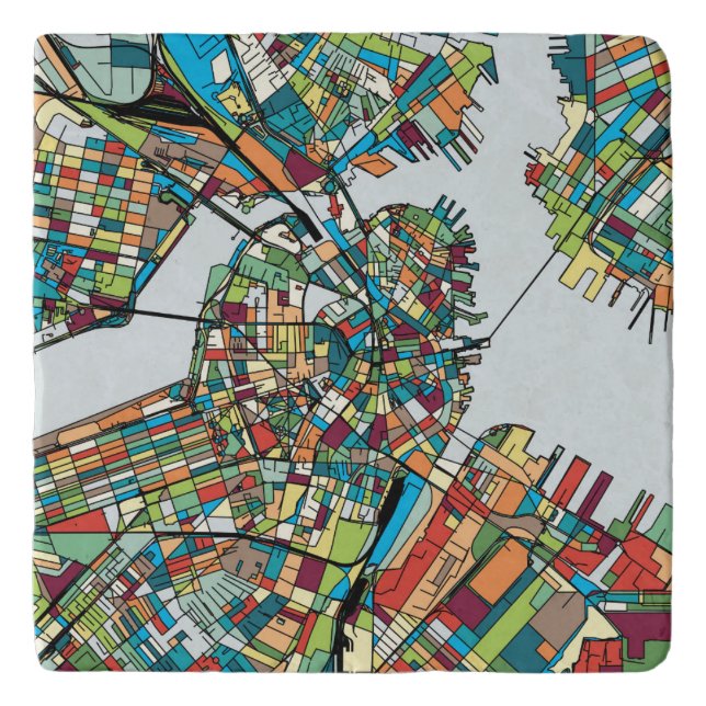 Boston City USA Trivet (Front)