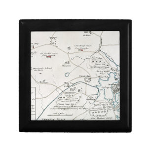 BOSTON-CONCORD MAP, 1775 GIFT BOX