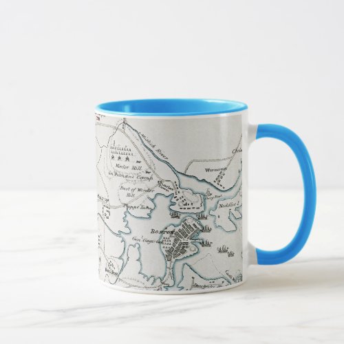 BOSTON_CONCORD MAP 1775 MUG