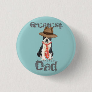 Boston Dad Button