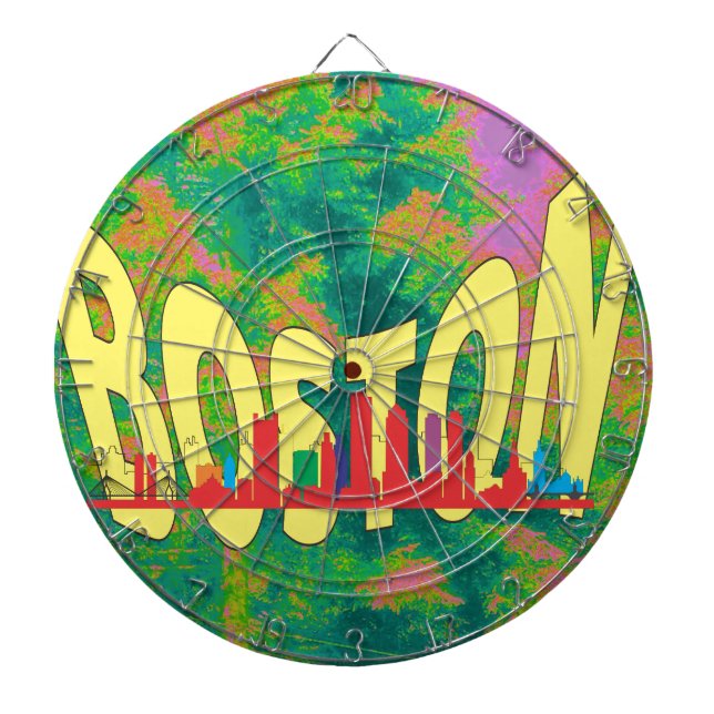 Boston Dart Board (Front)