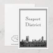 Boston Destination Wedding Seaport District (Front/Back)
