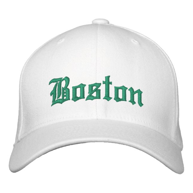 Boston Embroidered Hat (Front)