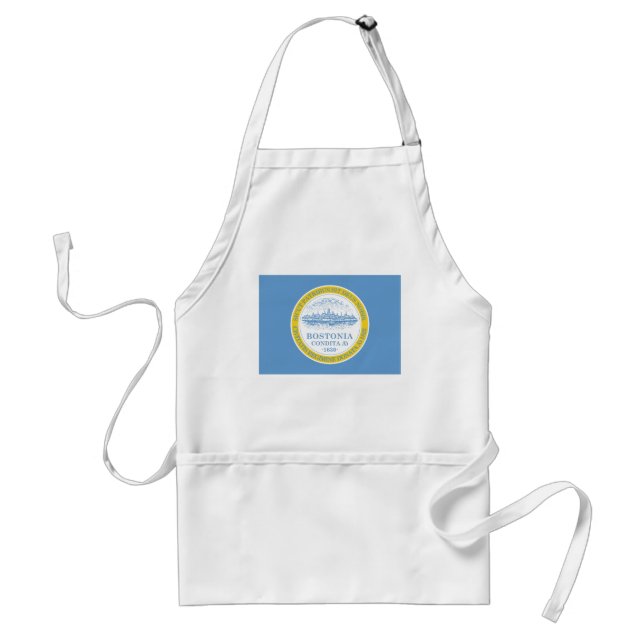 Boston Flag Adult Apron (Front)