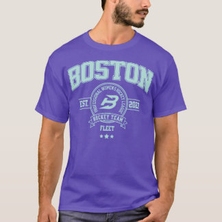Boston Fleet PWHL Hockey Team Design Womens sports T-Shirt