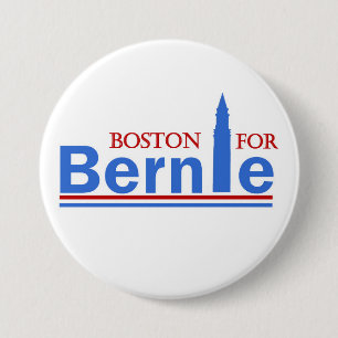 Boston for Bernie Button