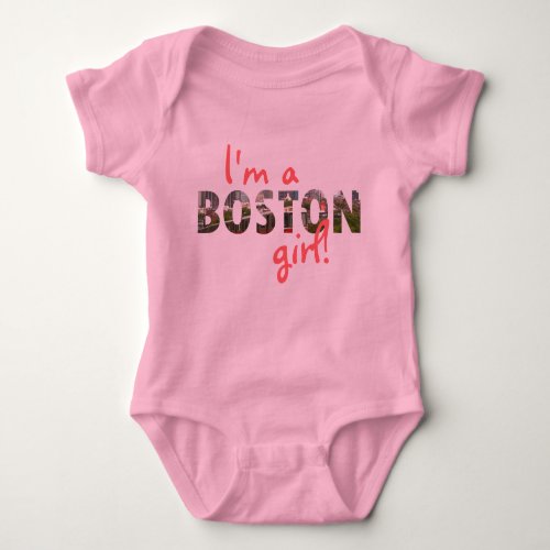 Boston Girl Baby Bodysuit