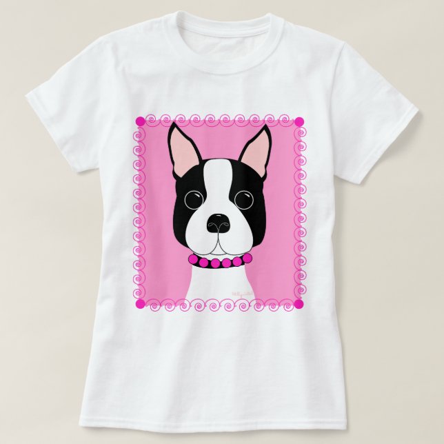 Boston Girl T-Shirt (Design Front)
