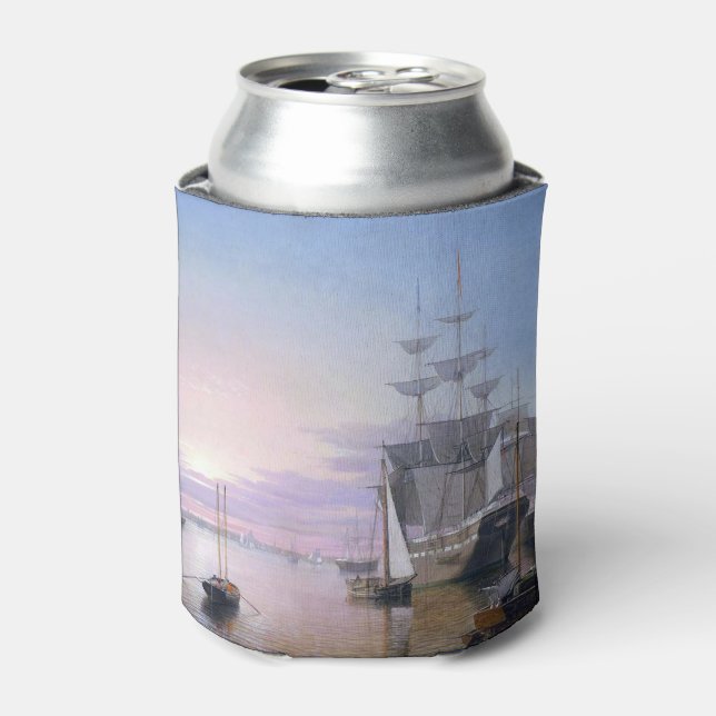Boston Harbor 1850 Can Cooler (Can Front)