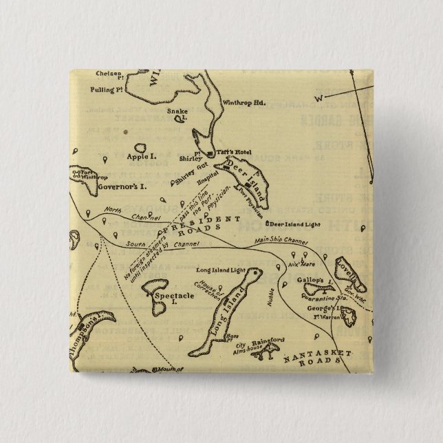 Boston Harbor 2 Button (Front)