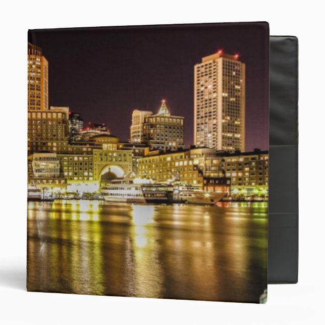 Boston Harbor 3 Ring Binder (Front/Inside)